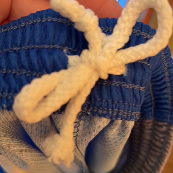 Blue mesh Dynamic team sports shorts elastic drawstring waist size M girls EUC - Picture 8 of 11